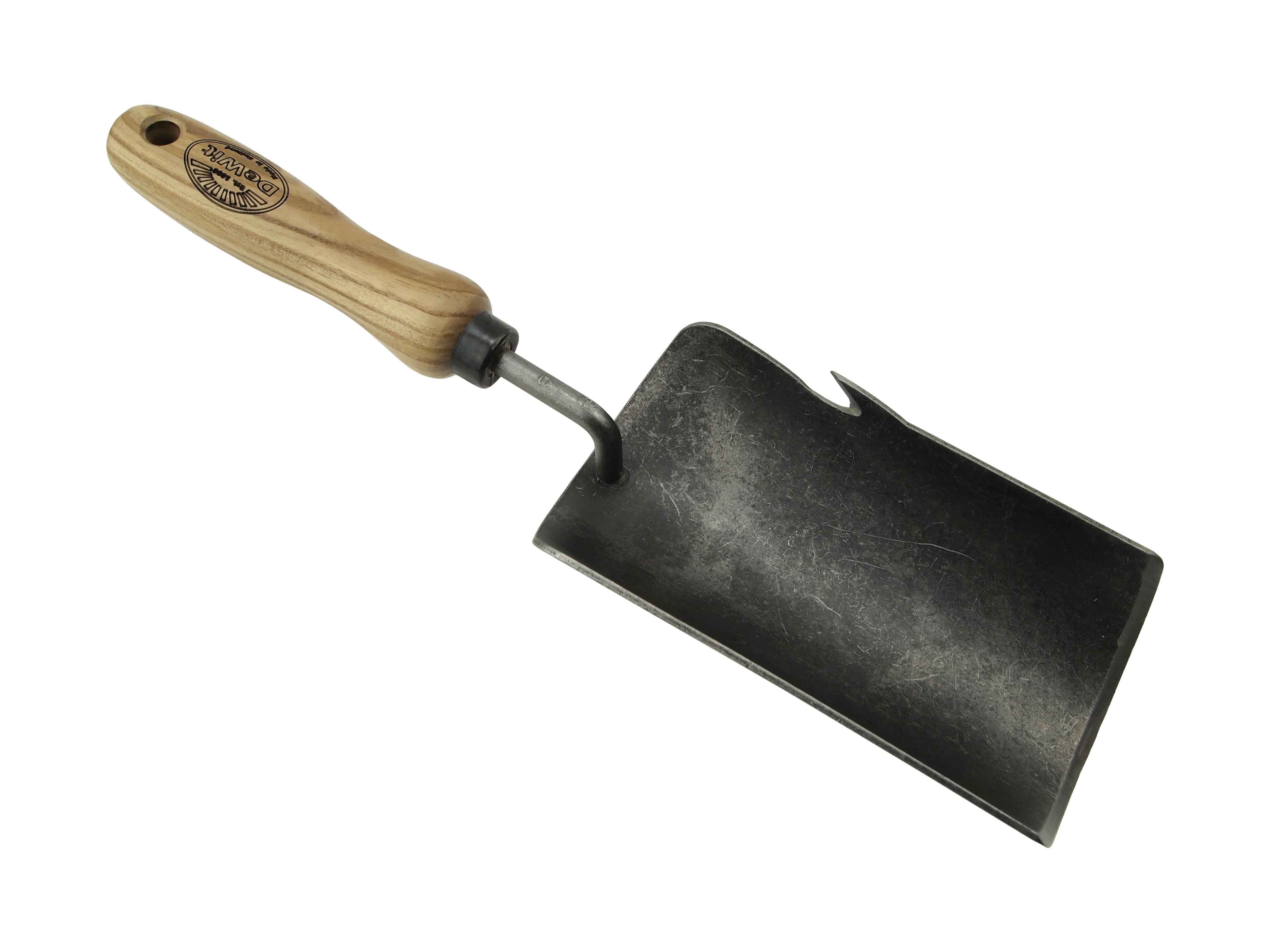 Potting trowel with bag opener and 14cm handle